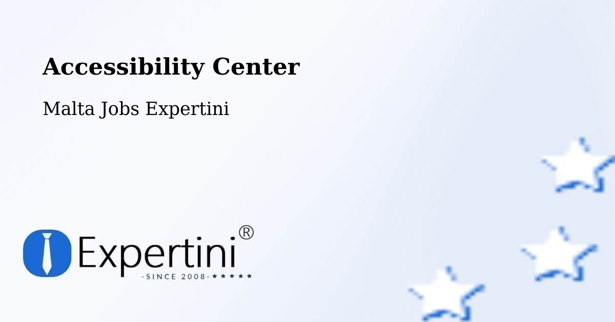 Accessibility Statement – Imtarfa - Malta Jobs Expertini